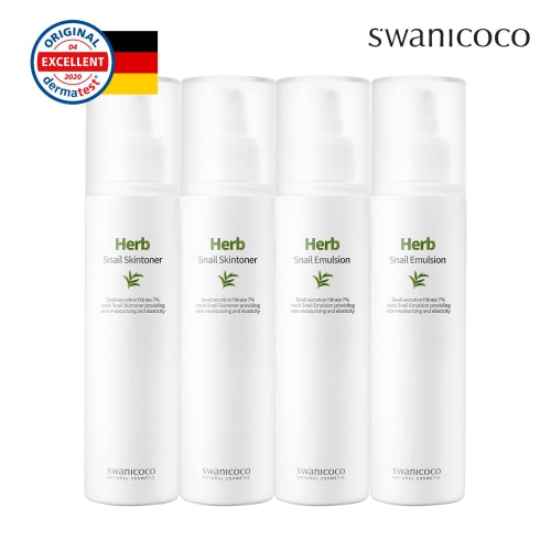 Swanicoco Herb Snail Deep Cleansing Foam 120ml