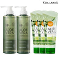 Gwailnara Aloe Refreshing Cleansing Foam Jumbo Set (2x 500ml + 150ml)