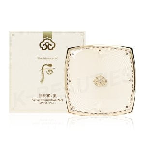 The History of Whoo Gongjinhyang: Mi Velvet Foundation Pact 10g