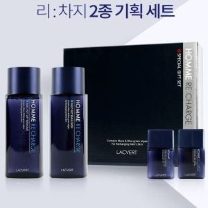 Lacvert Homme Recharge Essential Skincare 2-Piece Set