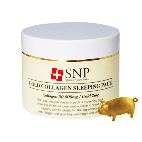 SNP Gold Collagen Sleeping Pack 100g