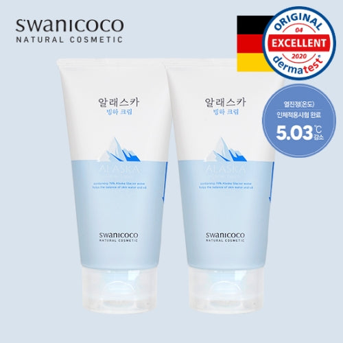 Swanicoco Alaska Glacier Cream Soothing Gel 150ml x2