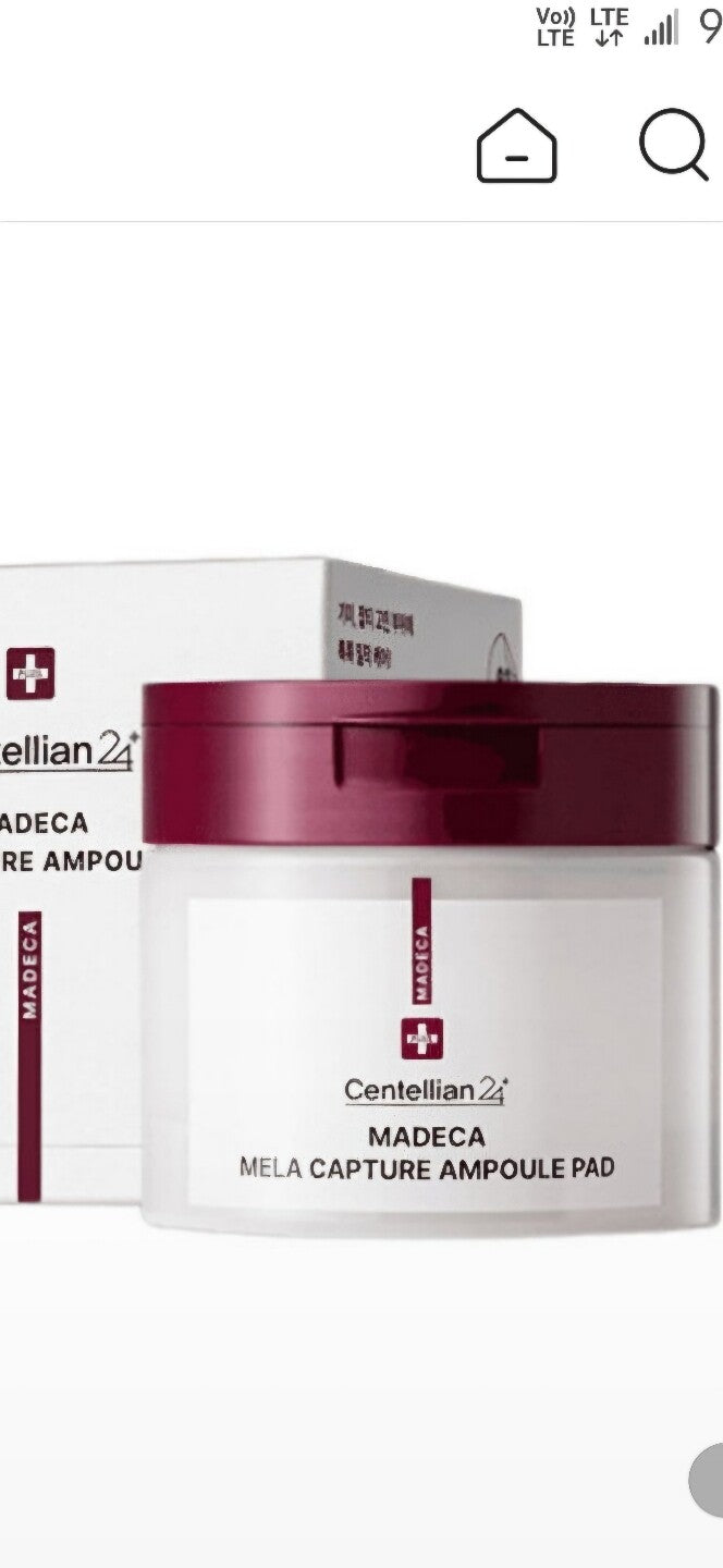 Centellian24 Madeca Mela Capture Ampoule Pad 60ea