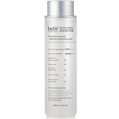 belif The White Decoction Ultimate Brightening Toner 200ml