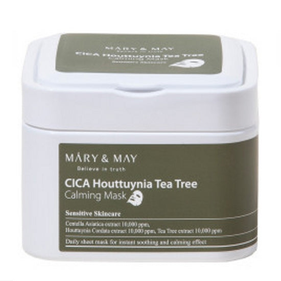 Mary&May Cica Houttuynia Cordata Tea Tree Calming Mask 30ml