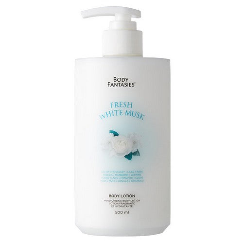 Body Fantasies Fresh White Musk Body Lotion 500ml