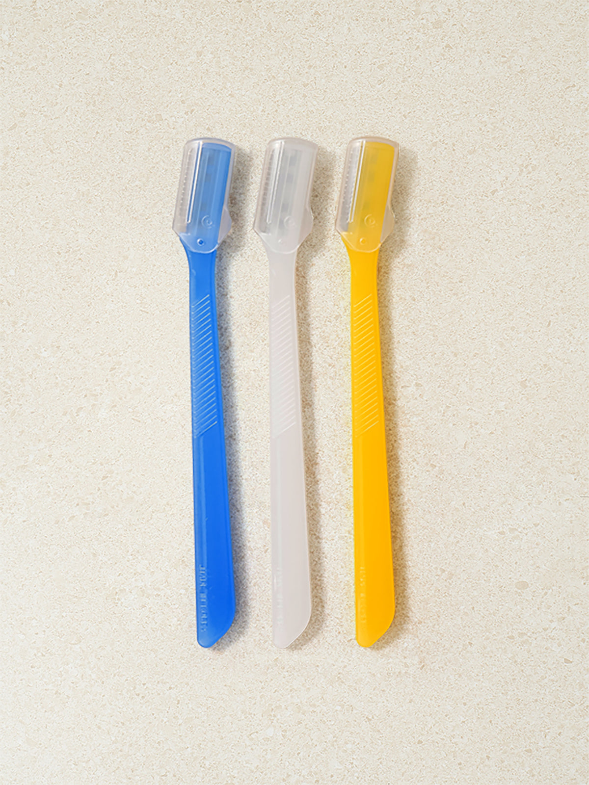 Straight-Edge Eyebrow Razor (3-Pack)