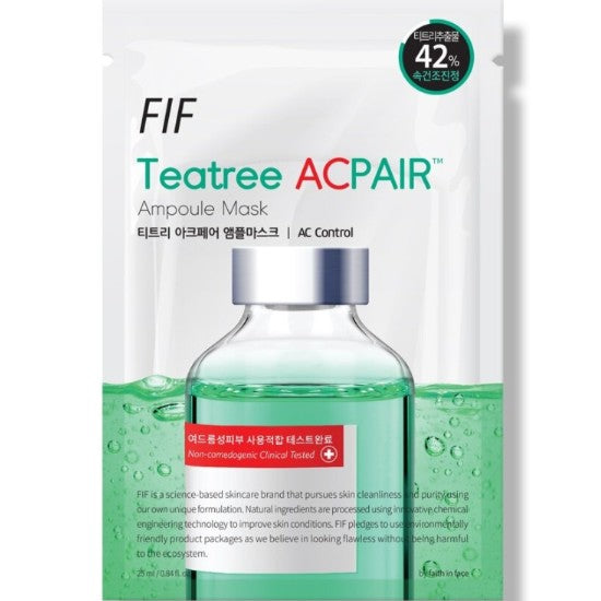Face in Face Teatree Acpeair Ampoule Sheet Mask 25ml