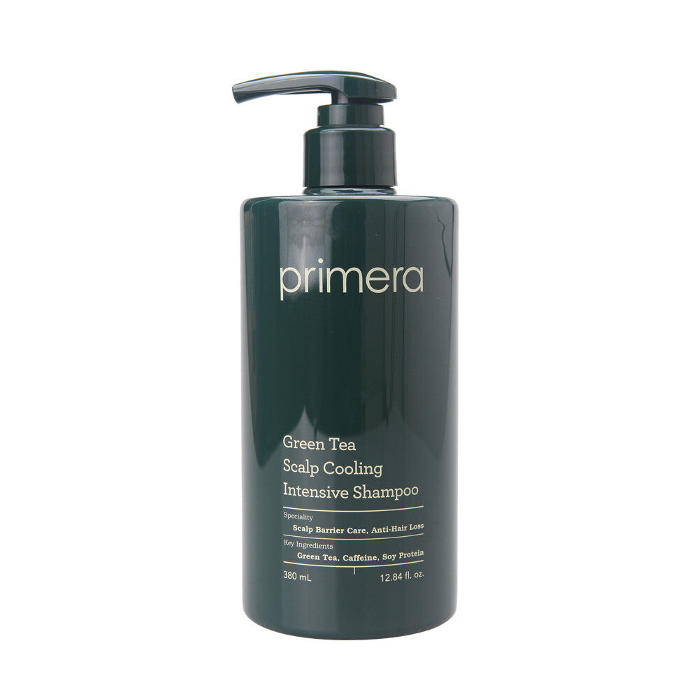 Primera Green Tea Scalp Cooling Intensive Anti-Hair Loss Shampoo 380ml