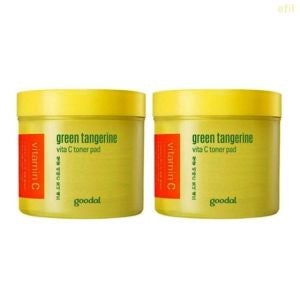 Goodal Green Tangerine Vita C Toner Pad (70 Sheets)