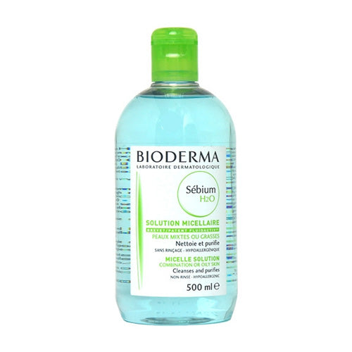 Bioderma Sebium H2O Micellar Water for Oily/Acne-Prone Skin 500ml