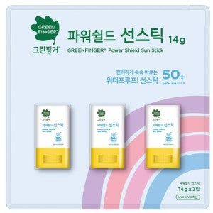 Green Finger Power Shield Sun Stick Waterproof SPF50 14g x 3ea