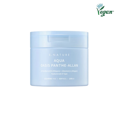 S.Nature Aqua Oasis Panteallan Calming Pad 60ea