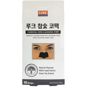 Luke Luke Pore Purifying Charcoal Nose Pack (1 Sheet)
