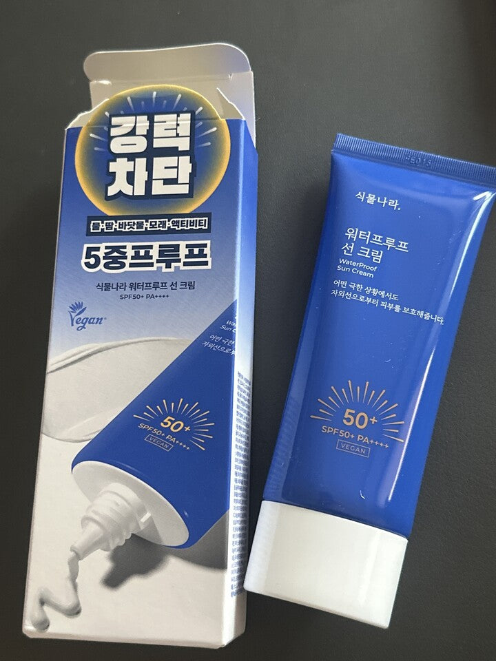 PlantNara Waterproof Sun Cream SPF50+ PA++++ 100ml