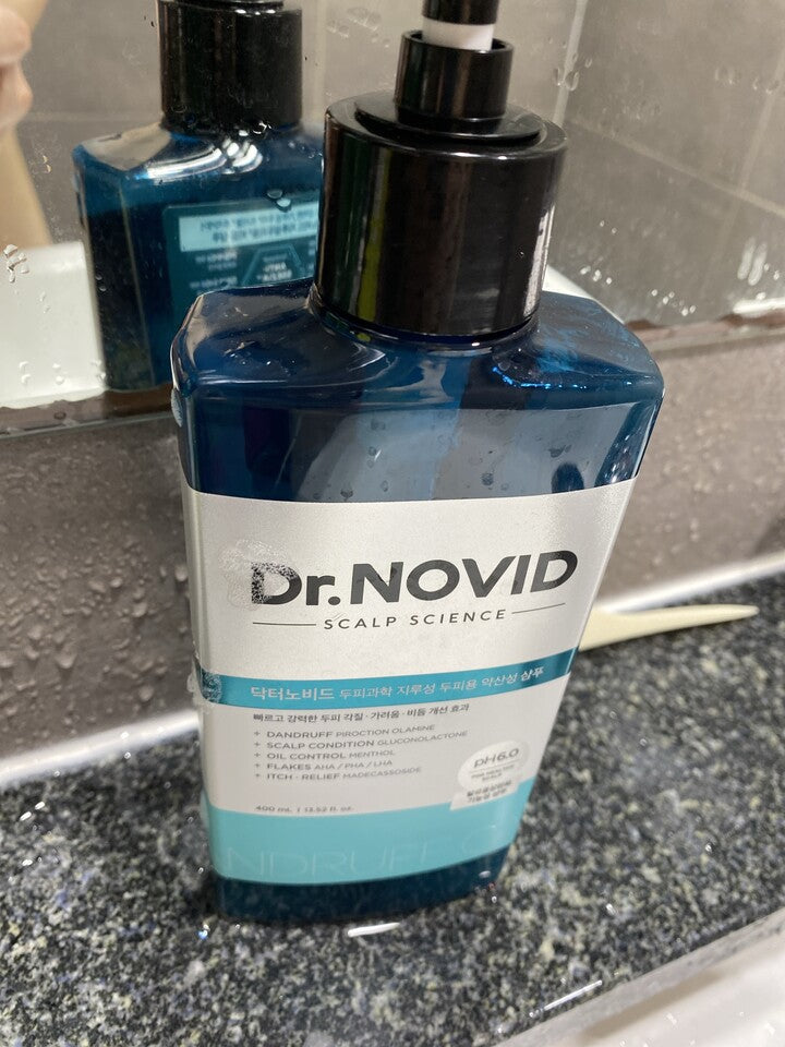 Dr. Novid Scalp Science Anti-Hair Loss pH Balanced Shampoo for Seborrheic Scalp 400ml