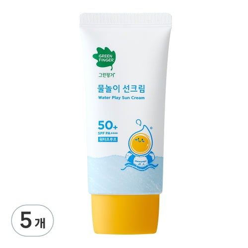 Green Finger Water Play Kids Waterproof Sun Cream SPF50+ PA++++ 50ml