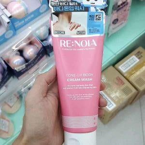 Linoia Tone-Up Body Cream Wash 200ml