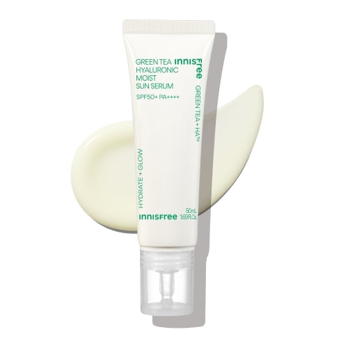 Innisfree Green Tea Hyaluronic Acid Hydrating Sun Serum 50ml