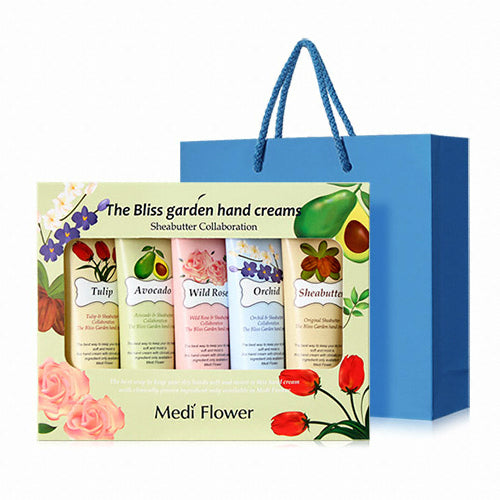 Mediflower The Bliss Garden Hand Cream 5-Piece Gift Set (5 x 30ml)