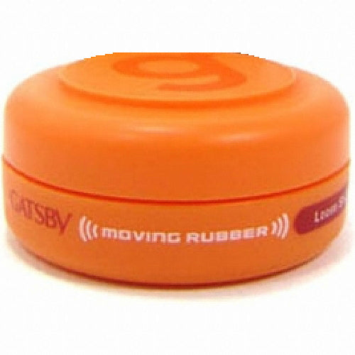 Gatsby Moving Rubber Loose Shuffle Hair Wax for Men 15g (Travel Size)