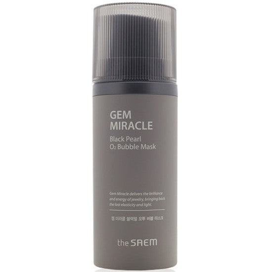 The Saem Gem Miracle Black Pearl O2 Bubble Mask 105g