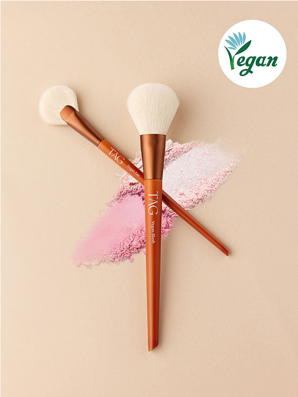 TAG Vegan Blush Beam Brush Duo (Blusher & Highlighter)
