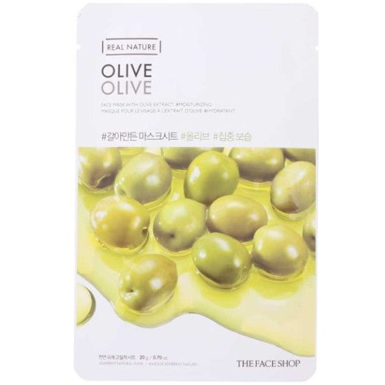 The Face Shop Real Nature Olive Face Mask Sheet 20g