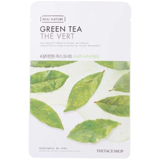 The Face Shop Real Nature Green Tea Sheet Mask (20g)