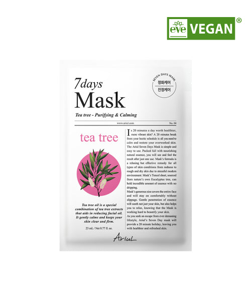 Ariul Seven Days Mask Tea Tree M 23ml (1 Sheet)