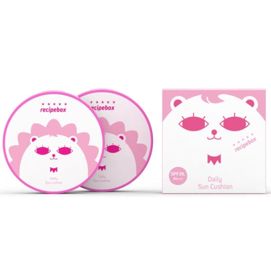 Recipe Box Kids Daily Mineral Sun Cushion SPF39 PA++ 15g