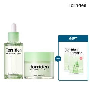 Torriden Balanceful Cica Calming Serum 50ml + Cream 80ml Set