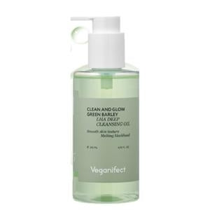 Vegan Effect Clean & Glow Green Barley LHA Deep Cleansing Oil 205ml