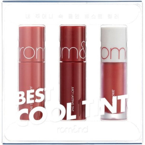 Rom&nd Cool-Tone Pick Best Tint Mini Trio Set - 3 x 2g