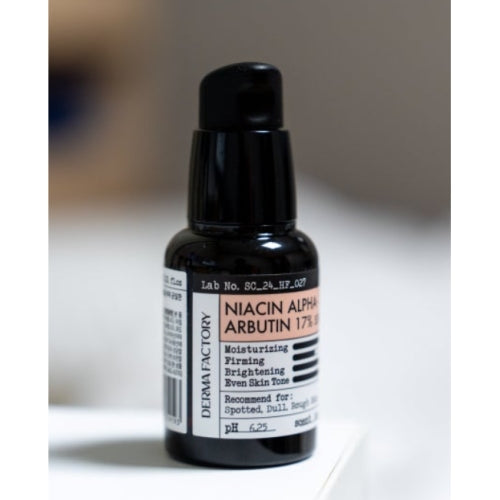 Derma Factory Niacinamide Alpha Arbutin 17% Brightening Serum 30ml