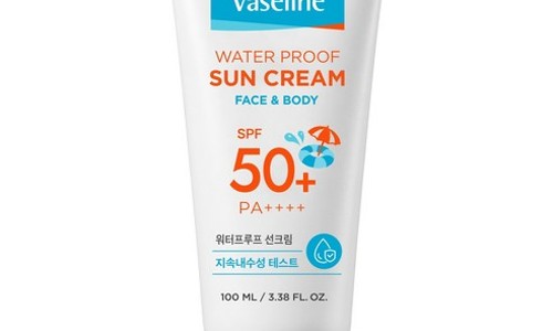 Vaseline Moisture Waterproof Sun Cream SPF50+ PA++++ 100ml