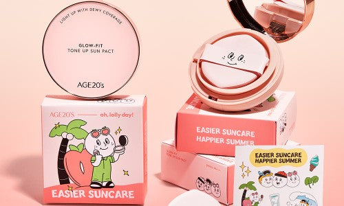 AGE 20's Oh Lolly Day Edition Glow-Fit Tone-Up Sun Pact SPF50+ PA++++ 12.5g