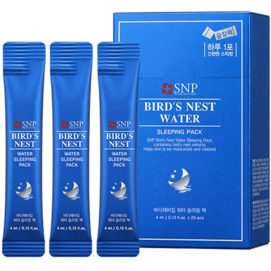 SNP Bird's Nest Water Sleeping Pack 4ml
