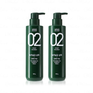 AMOS PROFESSIONAL Green Tea Real Cool Refreshing Scalp Shampoo 500g
