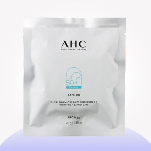 AHC Safe On Cica Calming Sun Cushion EX SPF50+ PA++++ 25g