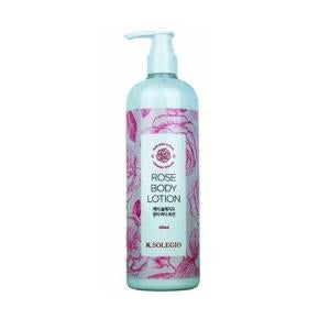 K-Soleggio Rose Body Lotion 450ml