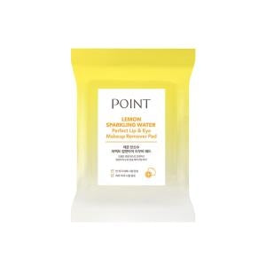 Point Lemon Sparkling Water Perfect Lip & Eye Remover Pad 35 Sheets