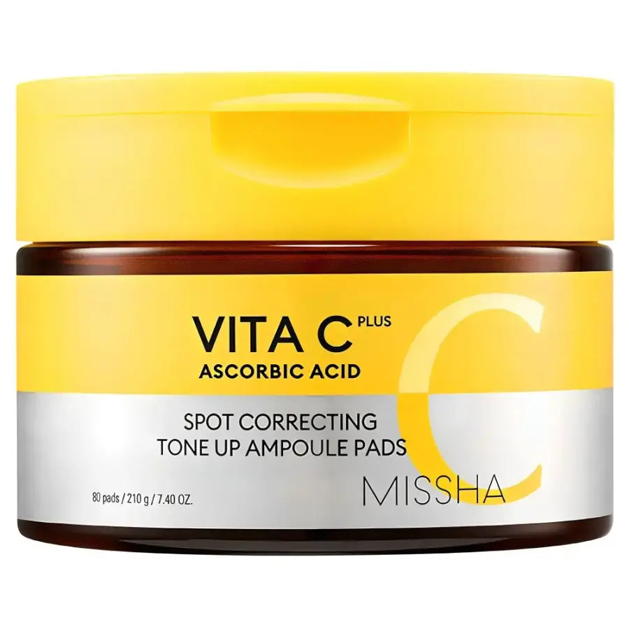 Missha Vita C Plus Blemish C Tone Up Ampoule Pads 80ea
