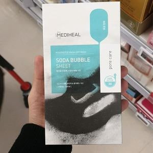 Mediheal Pore Tox Carbonic Bubble Sheet Mask 25ml