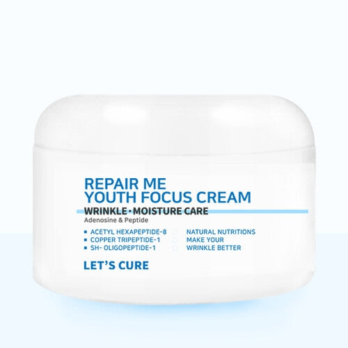 Lets Cure Cure Elasticity & Wrinkle Repair Cream with Adenosine & Peptides 120g
