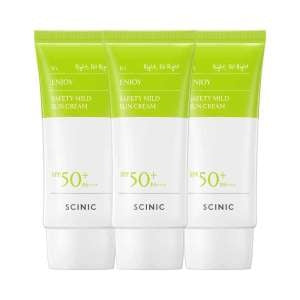 SCINIC Enjoy Safety Mild Sun Cream 50g (3-Pack)