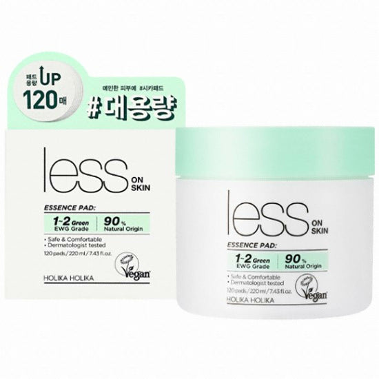 Holika Holika Less On Skin Essence Pad (120 Sheets)