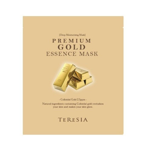 Tersia Premium Gold Essence Mask Pack (10 Sheets)