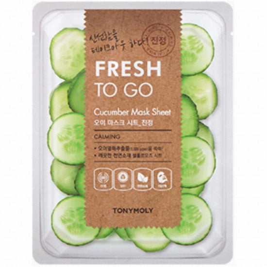 TONYMOLY Fresh To Go Cucumber Mask Sheet (22g)