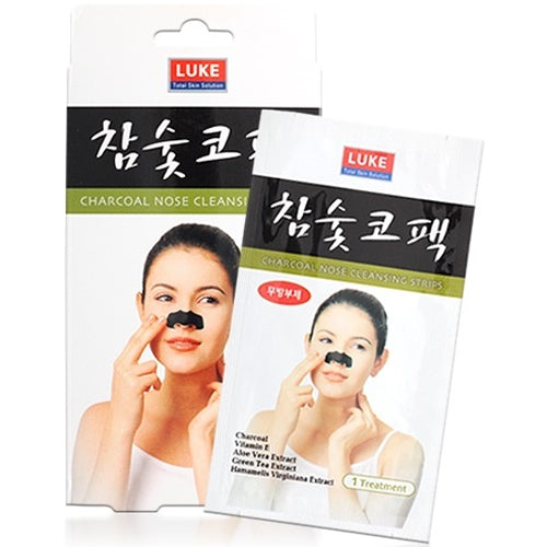 Luke Charcoal Blackhead Nose Strips - 60 Count